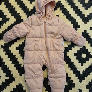 Old Navy Pink Baby Snowsuit (6-12 month)
